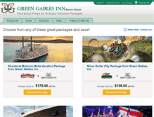 Tablet Screenshot of greengables.reservebranson.com