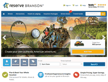 Tablet Screenshot of lyninainn.reservebranson.com